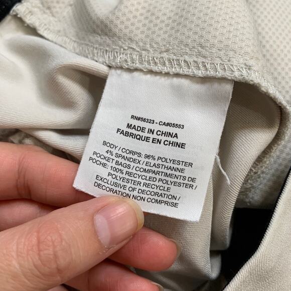 Nike Golf Shorts Mens 40 Beige Dri Fit Flex Core Standard Fit Flex Waistband - Picture 9 of 12